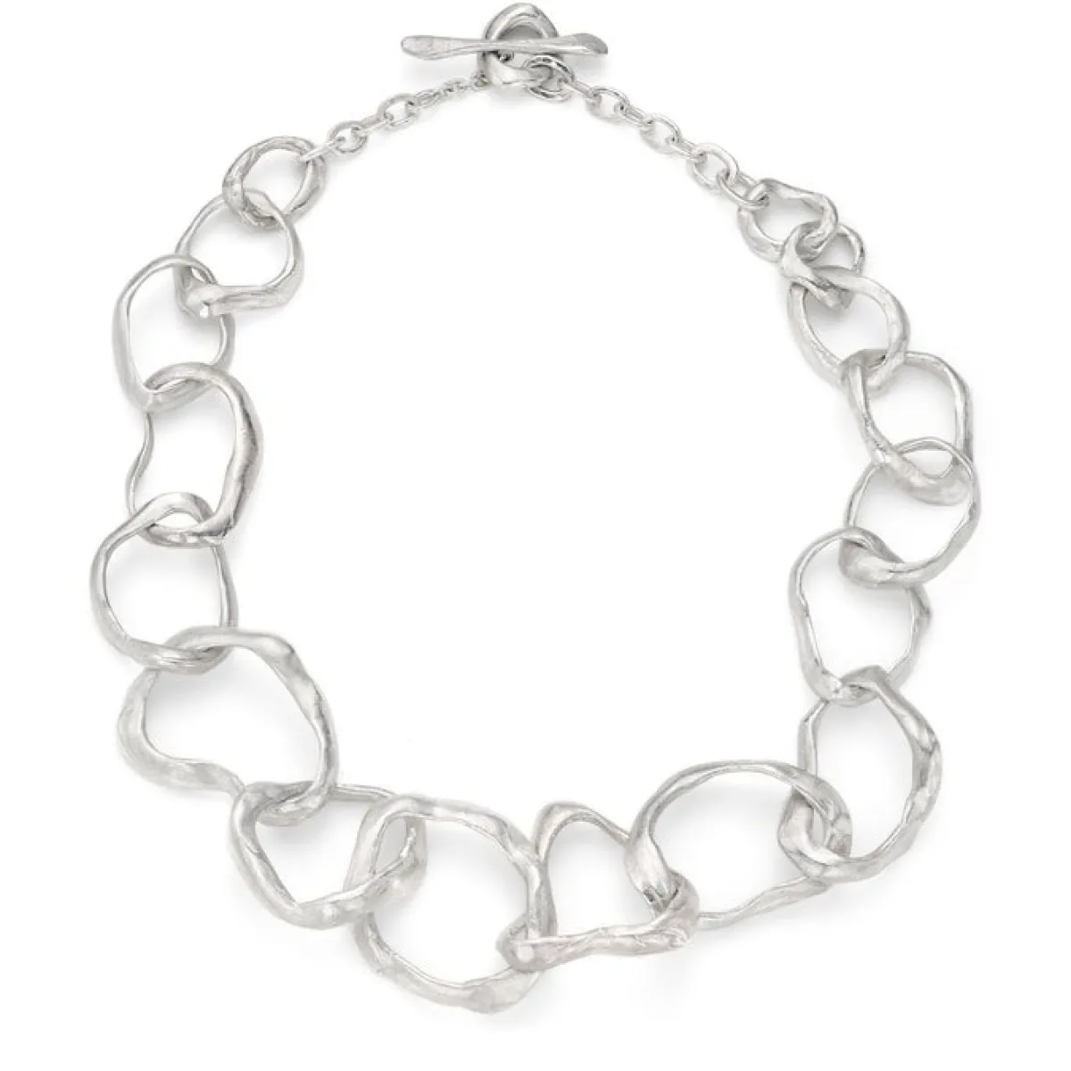 Tomfoolery Rock Drawing Silver Necklace Online