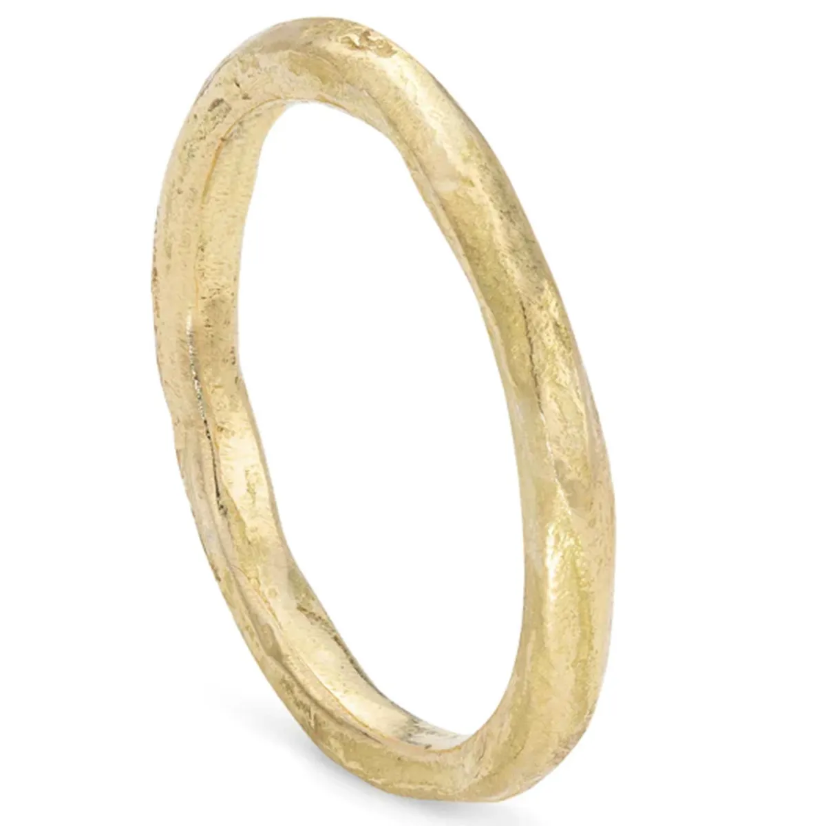 Tomfoolery Rock Fine Band 18ct Yellow Gold Clearance