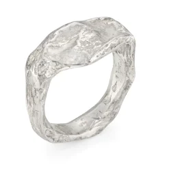 Tomfoolery Rock Textured Signet Ring Best