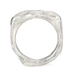 Tomfoolery Rock Textured Signet Ring Best