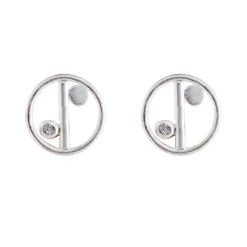 Tomfoolery Round Double Dot Studs Online