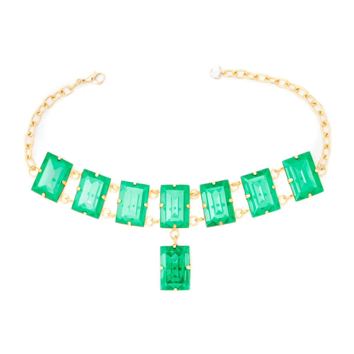 Tomfoolery Sabrosita Necklace in Emerald Sale
