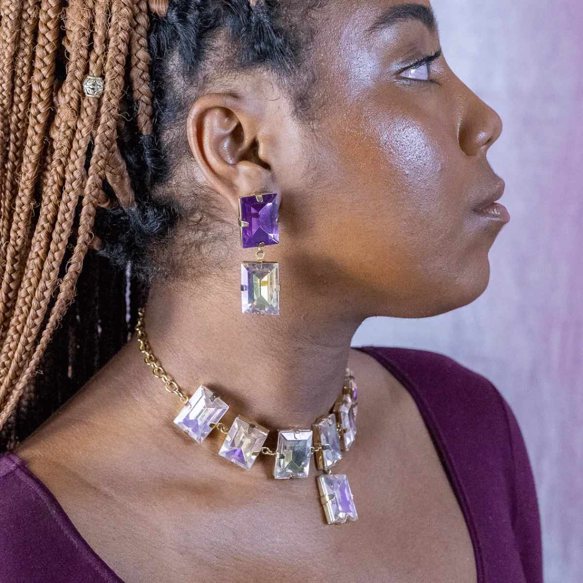 Tomfoolery Sabrosita Necklace in Rainbow Sale