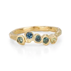 Tomfoolery Sapphire Barnacle Bay Ring New