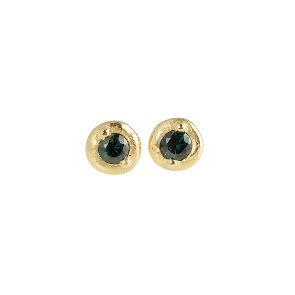 Tomfoolery Sapphire Beaded Studs Online