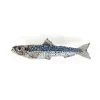 Tomfoolery Sardine Beaded Sequin Brooch Online