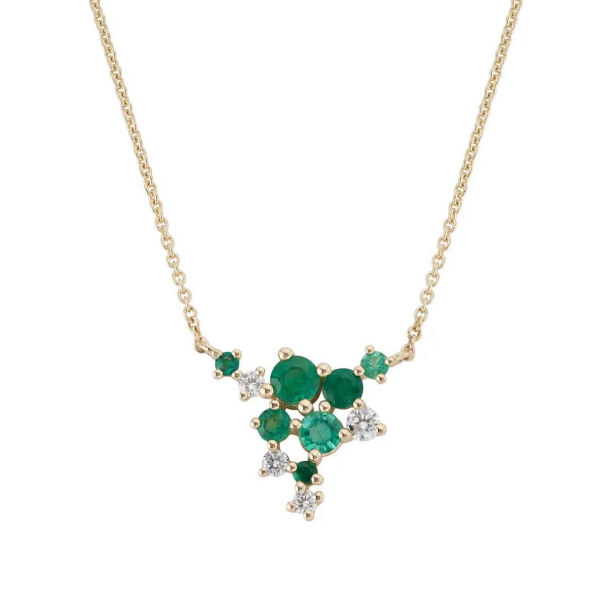 Tomfoolery Scatter Emerald Grand Cascade Pendant Sale