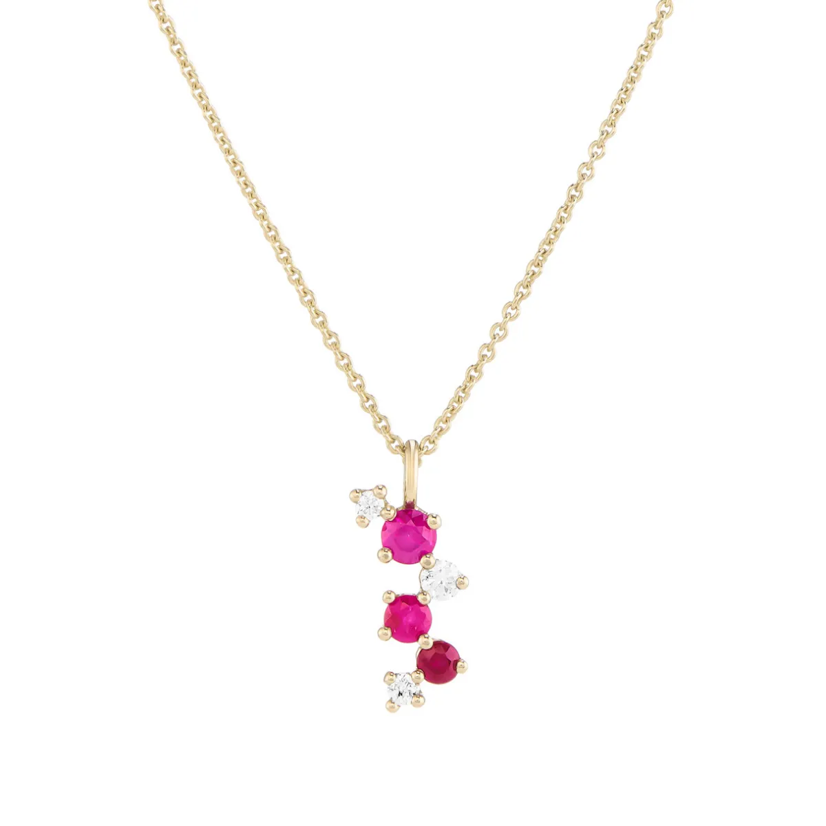 Tomfoolery Scatter Ruby Cascade Pendant Sale