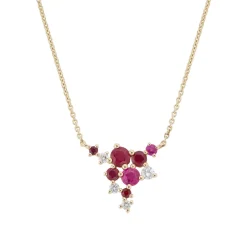 Tomfoolery Scatter Ruby Grand Cascade Pendant Online