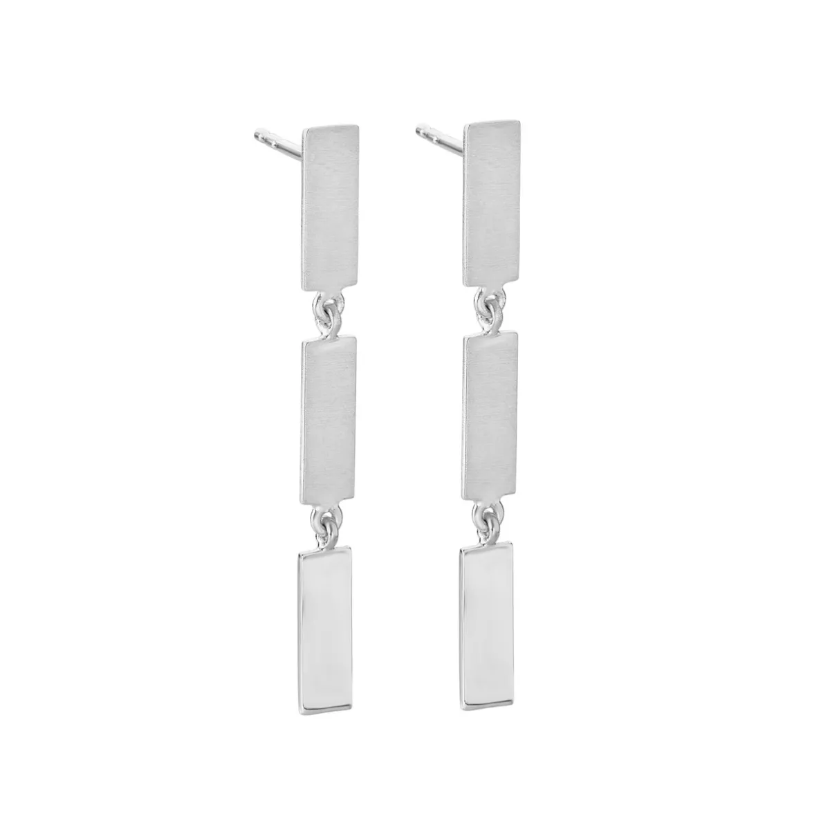 Tomfoolery Short Linear Bar Drop Earrings Clearance