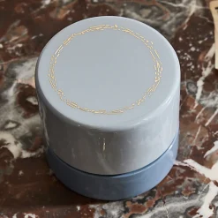 Tomfoolery Sidekick Jewellery Box in Evening Blue Hot