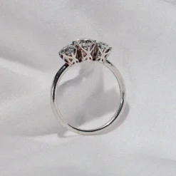 Tomfoolery Signature Green Sapphire 3 Stone Ring Outlet