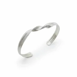 Tomfoolery Silver Absolu ‘Double Twist’ Cuff Discount