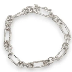 Tomfoolery Silver Chunky Tiranary Bracelet New