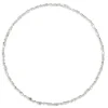 Tomfoolery Silver Circle Cluster Necklace Clearance