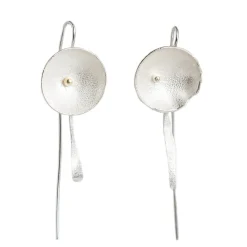 Tomfoolery Silver Daisy Drop Earrings Online