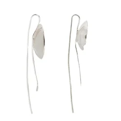 Tomfoolery Silver Daisy Drop Earrings Online