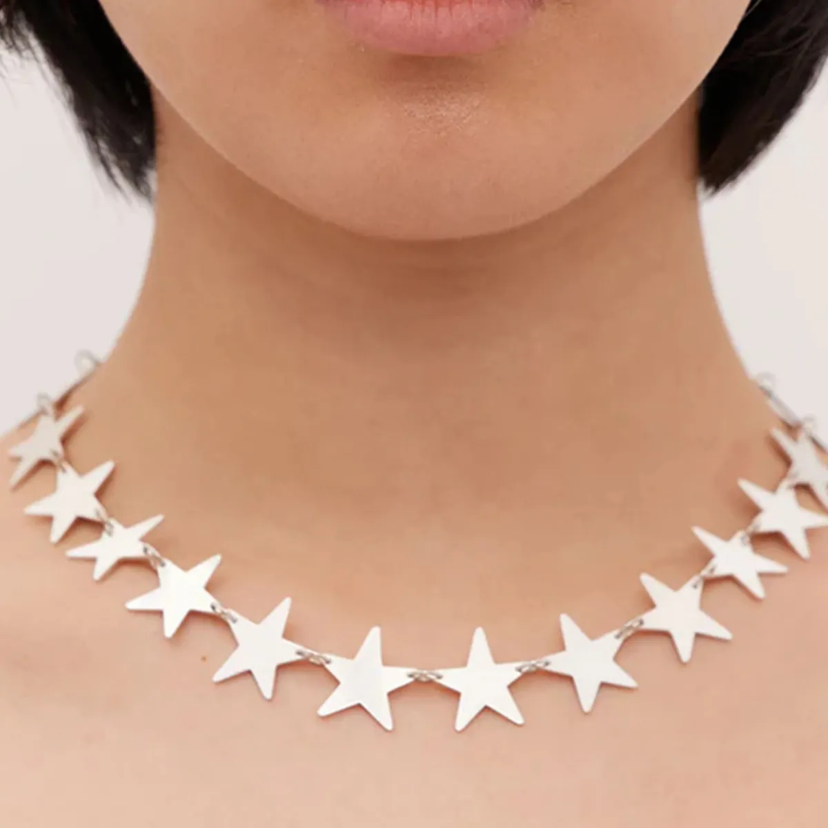 Tomfoolery Silver Galaxy Necklace Outlet