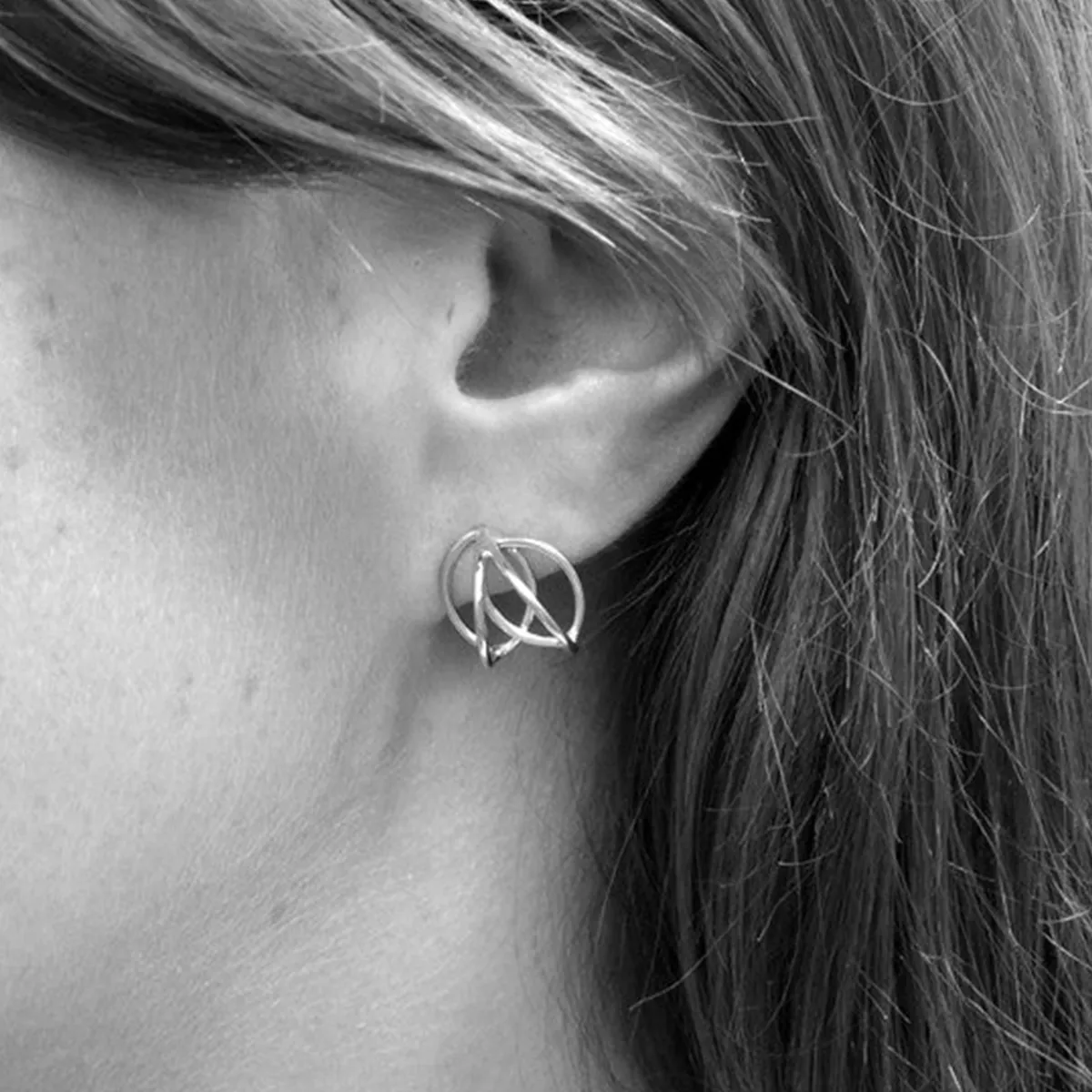 Tomfoolery Silver Josephine Earrings Sale