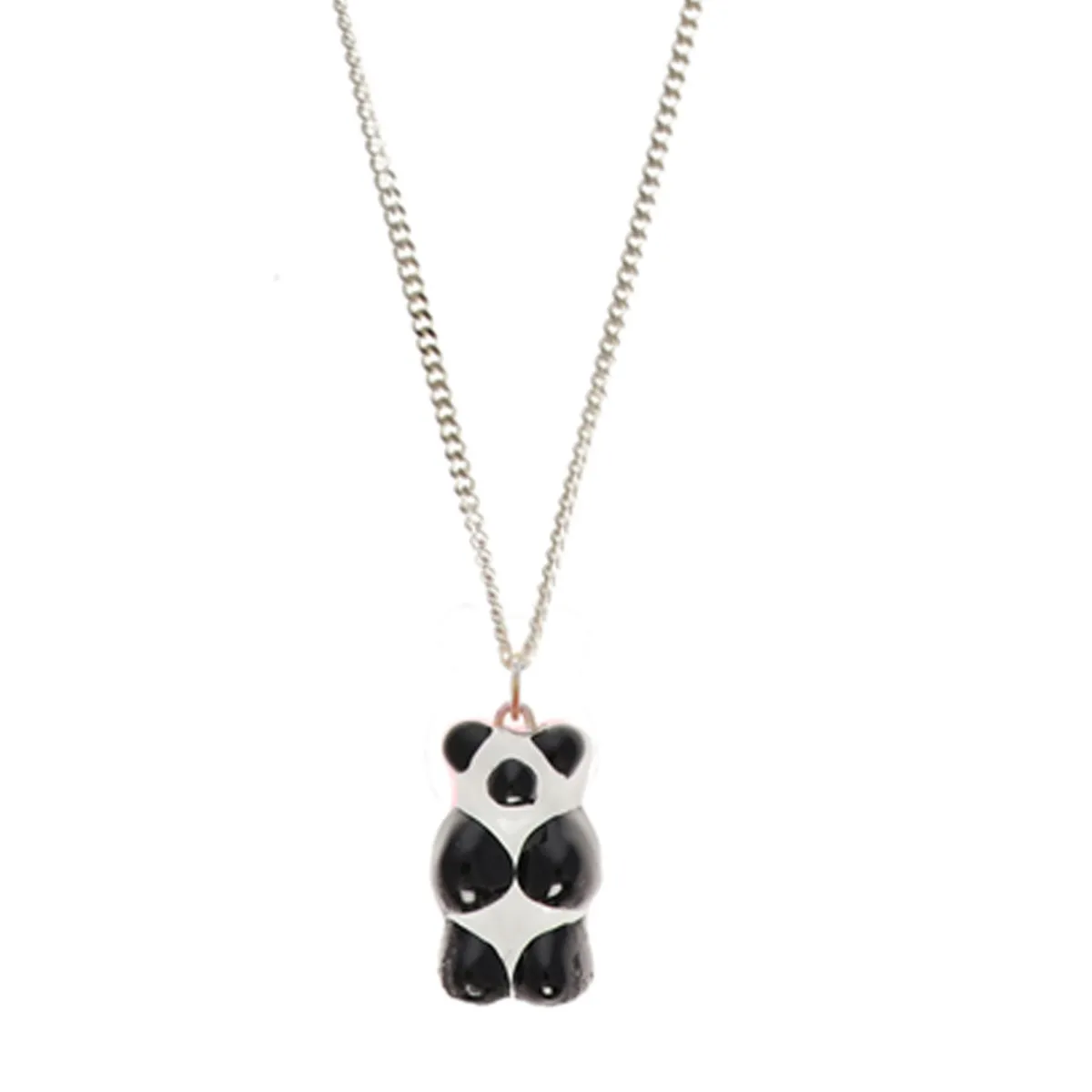 Tomfoolery Silver Mini Panda Gummy Bear Pendant Online