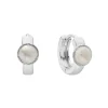 Tomfoolery Silver Moonstone Huggie Hoops Sale
