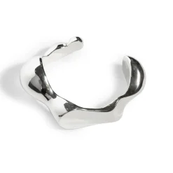 Tomfoolery Silver Sculptural Brancusi Cuff Sale
