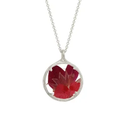 Tomfoolery Silver Small Floral Bouquet Pendant in Heartfelt Sale