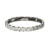 Tomfoolery Silver “Tracks” Engraved Band Outlet