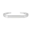 Tomfoolery Silver Wide Flat Top Cuff Outlet