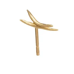 Tomfoolery Single Crossed Stick ‘Wisp’ Earring New