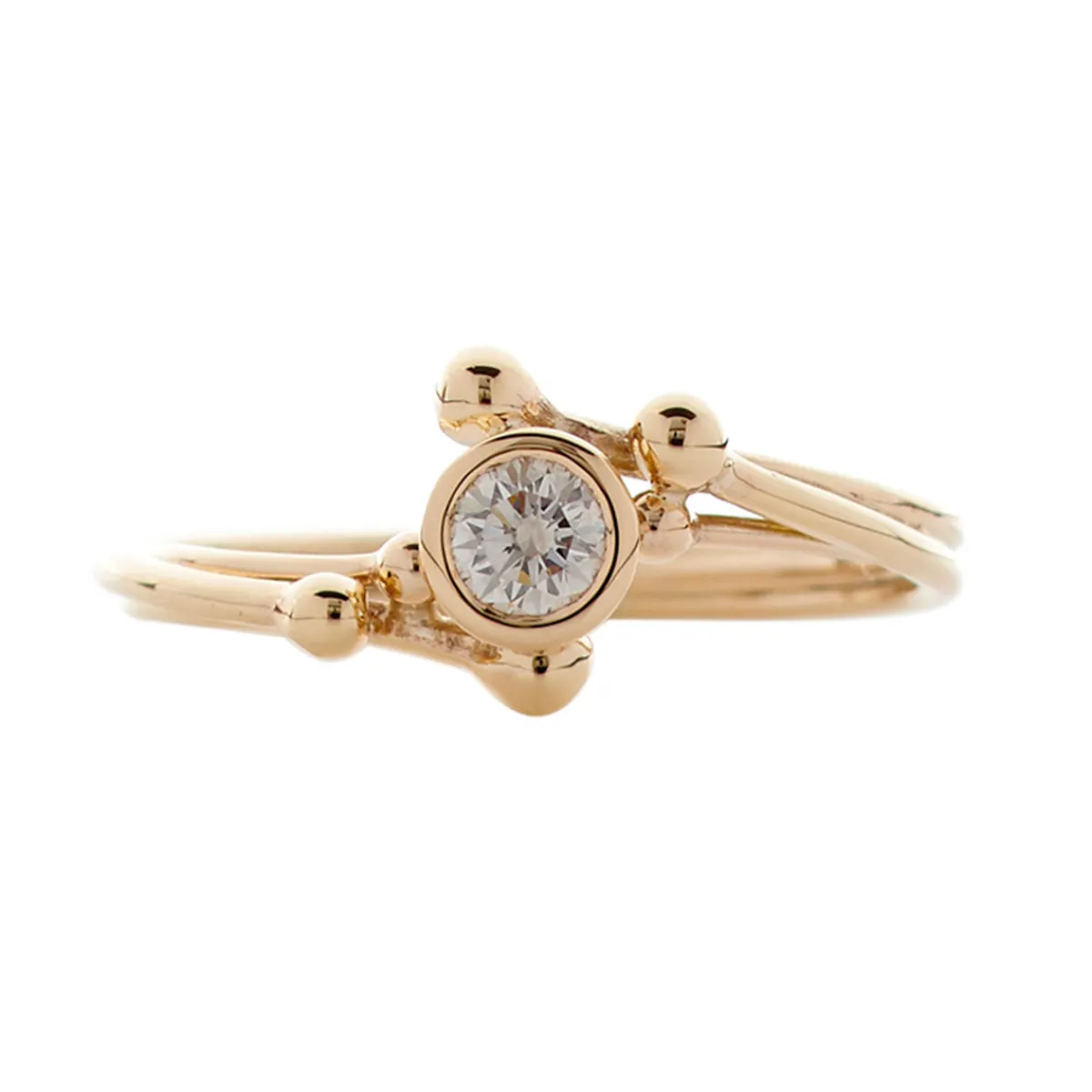Tomfoolery Small Flow 9ct Ring Fashion