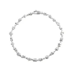 Tomfoolery Small Silver Circle Cluster Bracelet Best