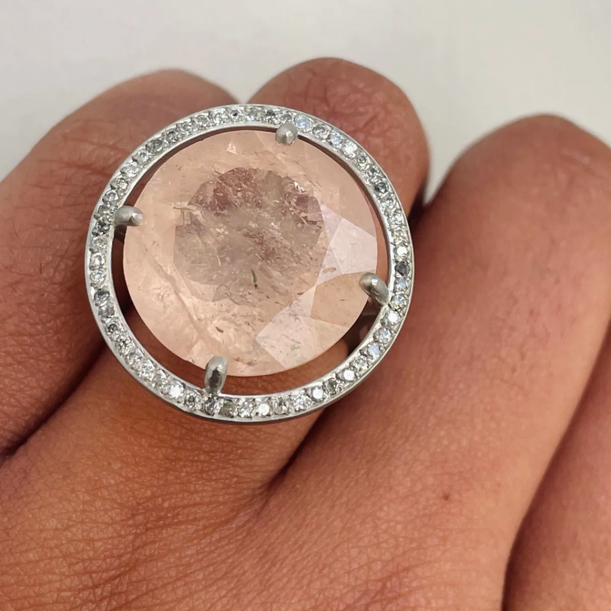 Tomfoolery Solar Eclipse Art Ring Clearance