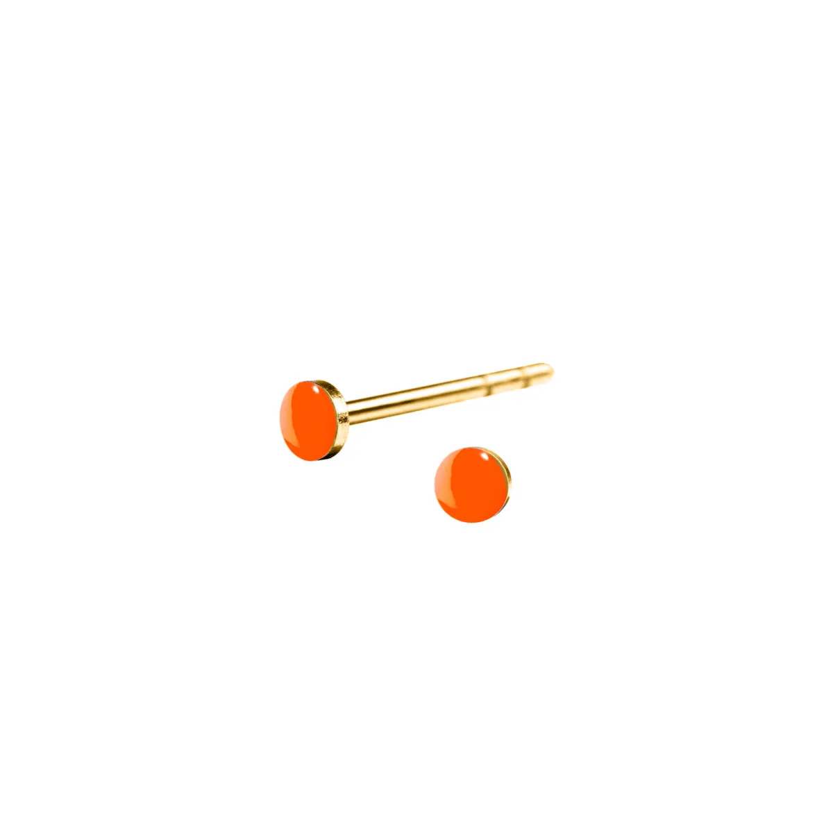 Tomfoolery Spot Nano Studs in Enamel Clearance