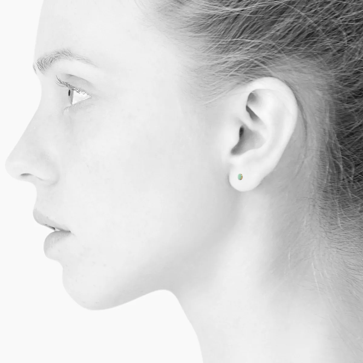 Tomfoolery Spot Nano Studs in Enamel Clearance