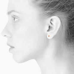 Tomfoolery Spot Nano Studs in Enamel Clearance
