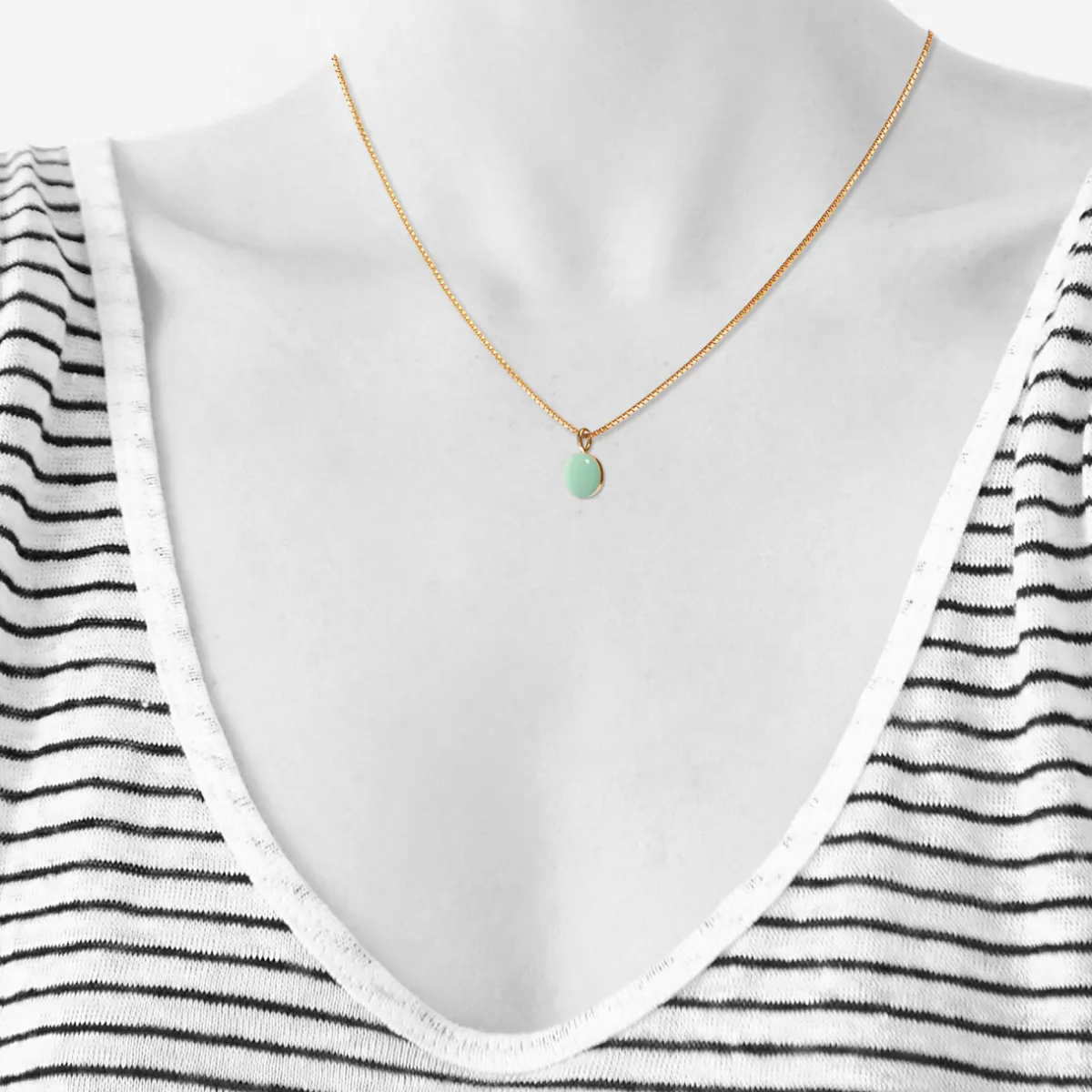 Tomfoolery Spot Pendant in Enamel Online