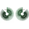 Tomfoolery Statement Hoop Earrings New