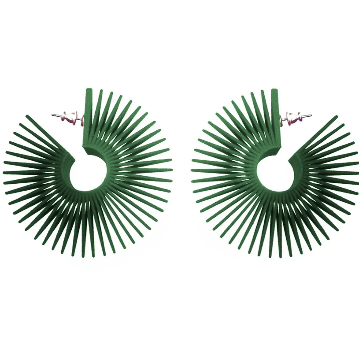 Tomfoolery Statement Hoop Earrings New