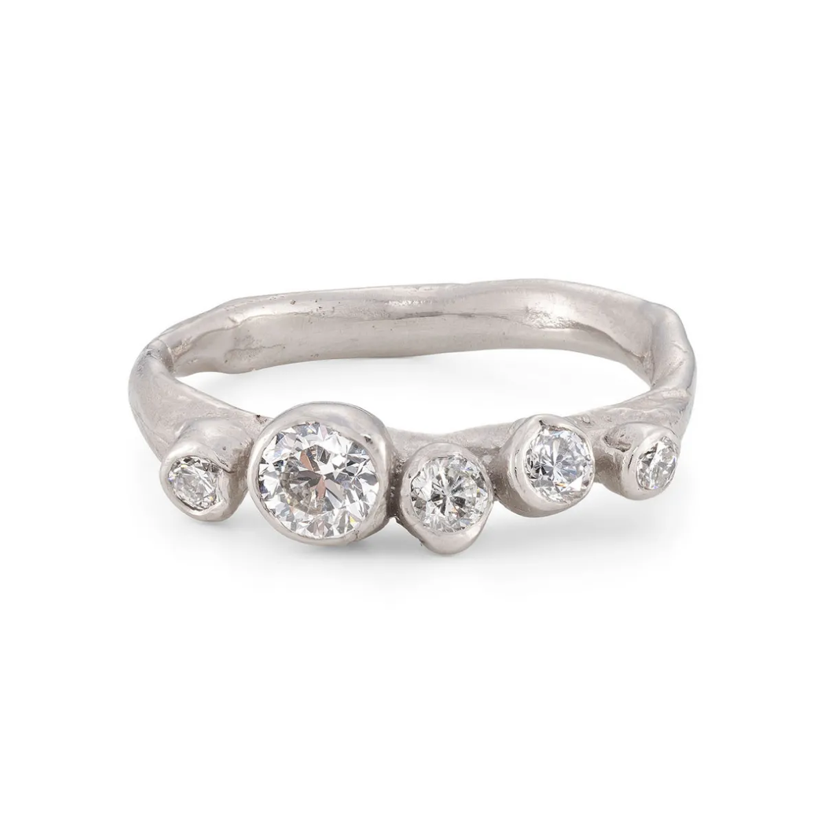 Tomfoolery Stony Ebb & Flow Diamond Ring Outlet