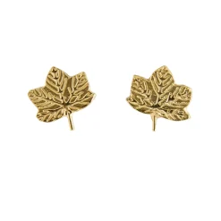 Tomfoolery Sycamore Leaf Studs Fashion