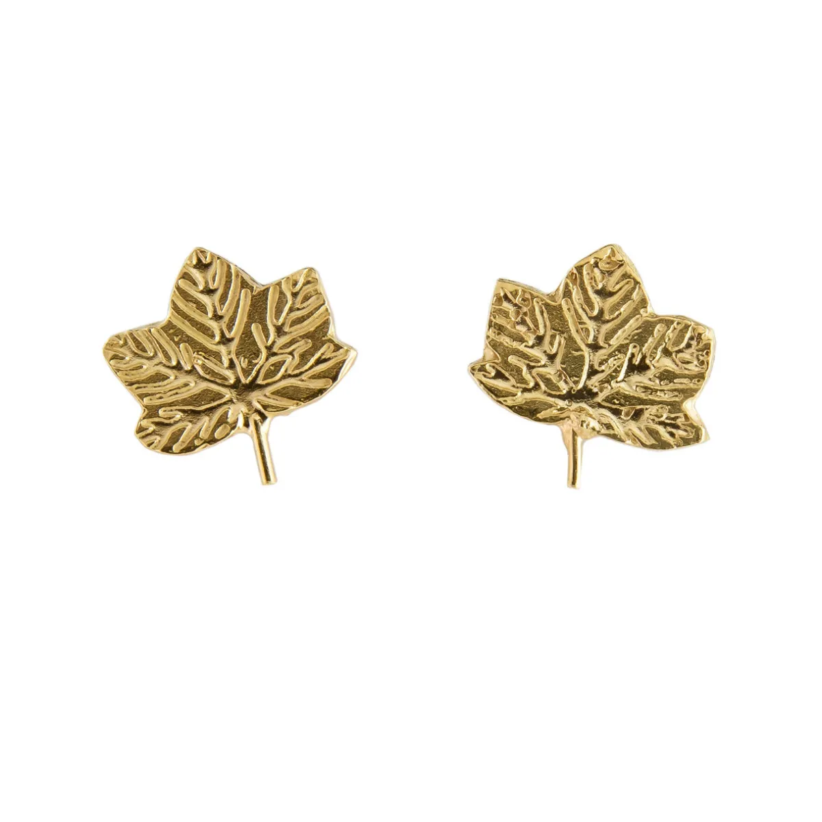 Tomfoolery Sycamore Leaf Studs Fashion