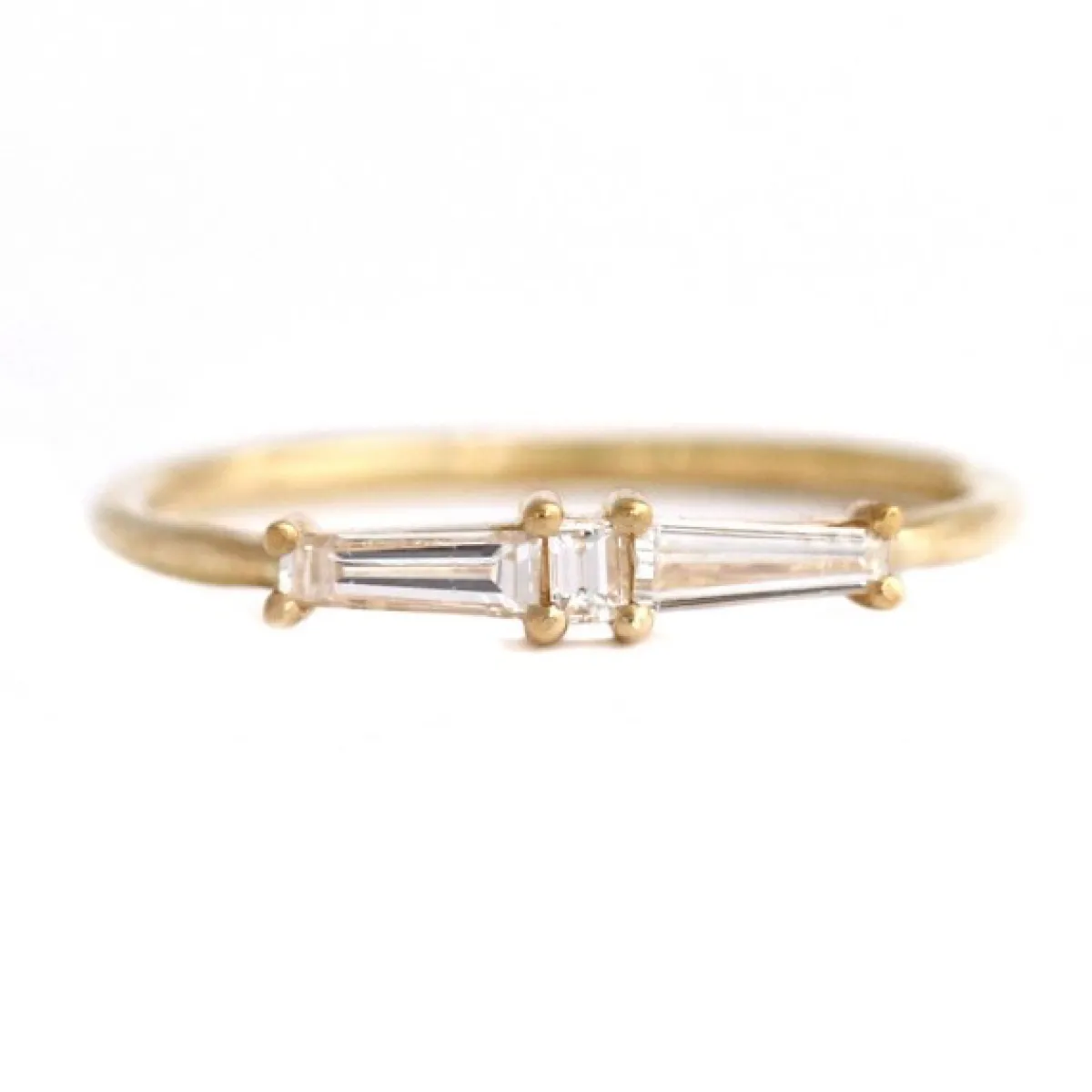 Tomfoolery Tapered Diamond Cluster Ring Clearance