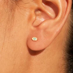 Tomfoolery Tara Turquoise Studs Fashion