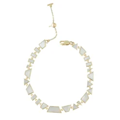Tomfoolery Tesserae Midi Pearl Inlay Mini Bracelet Best