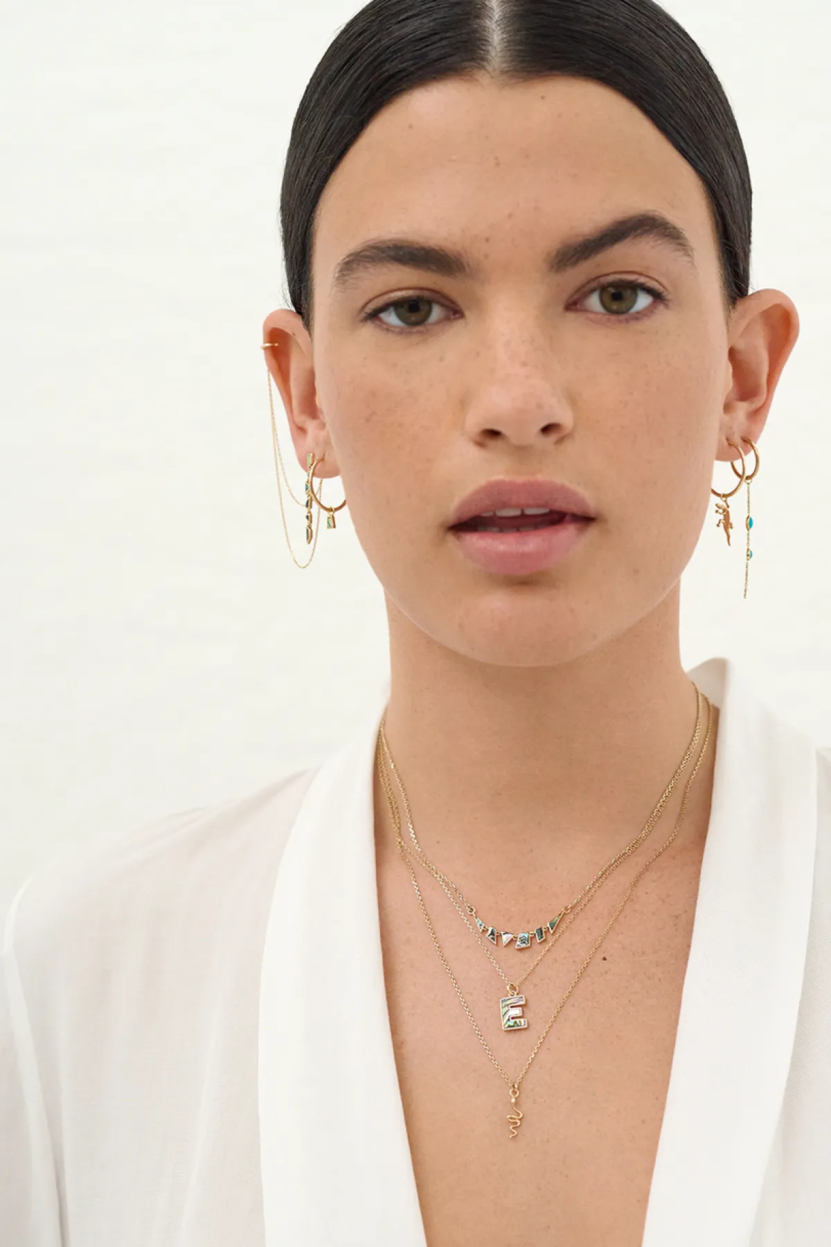 Tomfoolery Tesserae Mother Of Pearl Mini Necklace Best