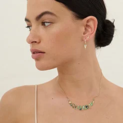 Tomfoolery Tesserae Mother Of Pearl Midi Necklace Online