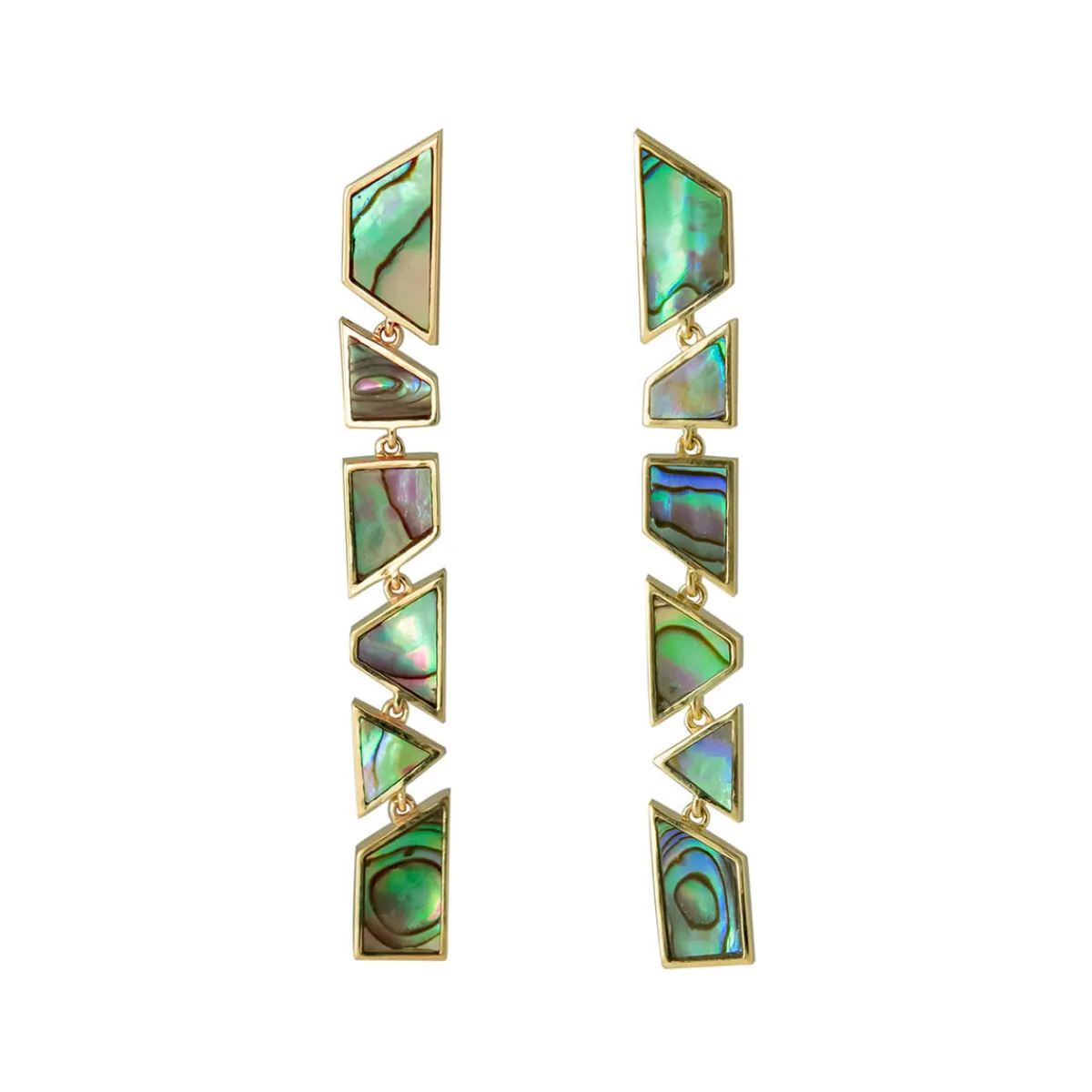 Tomfoolery Tesserae Pearl Inlay Short Drop Earrings Best