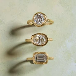 Tomfoolery tf Exclusive East To West Oval Lab Diamond Ring Discount