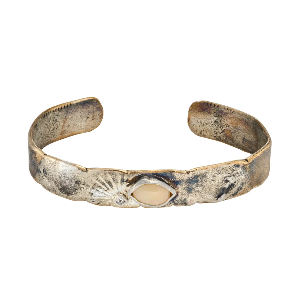 Tomfoolery tf Exclusive Opal & White Topaz Signature Cuff Bracelet Best